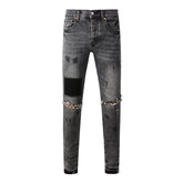 Purple Brand Jeans Pure Cotton High Street Trend #9102